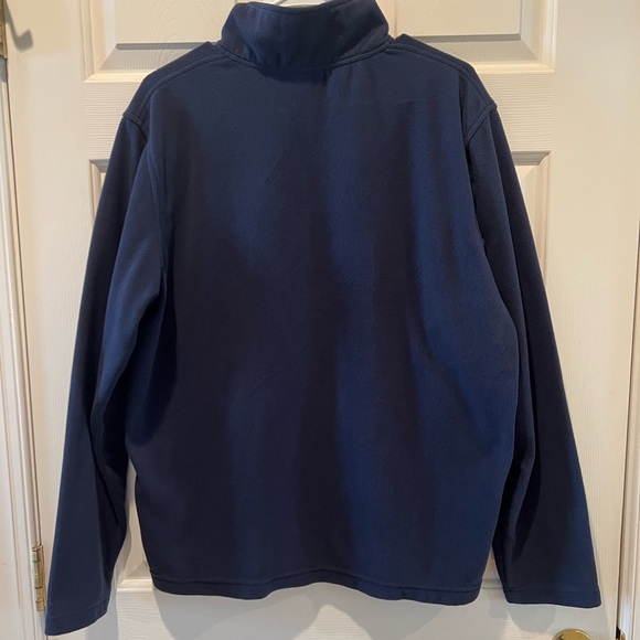 Vineyard Vines Men’s Navy Quarter Zip Fleece Pull Over Size Medium - Picture 4 of 6